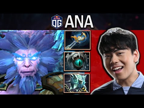 OG.ANA SMURF MONKEY KING WITH 22 KILLS & OLD BUILD - DOTA 2 7.31 GAMEPLAY