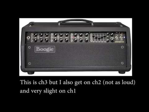 New Mesa Mark V Noise (Hum/Hiss, Bad tube?)