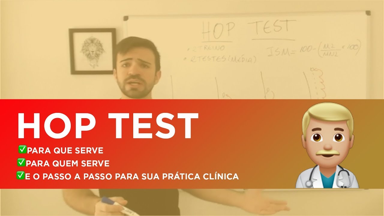 Hop Test - O melhor teste para retorno ao esporte após Lesão do LCA