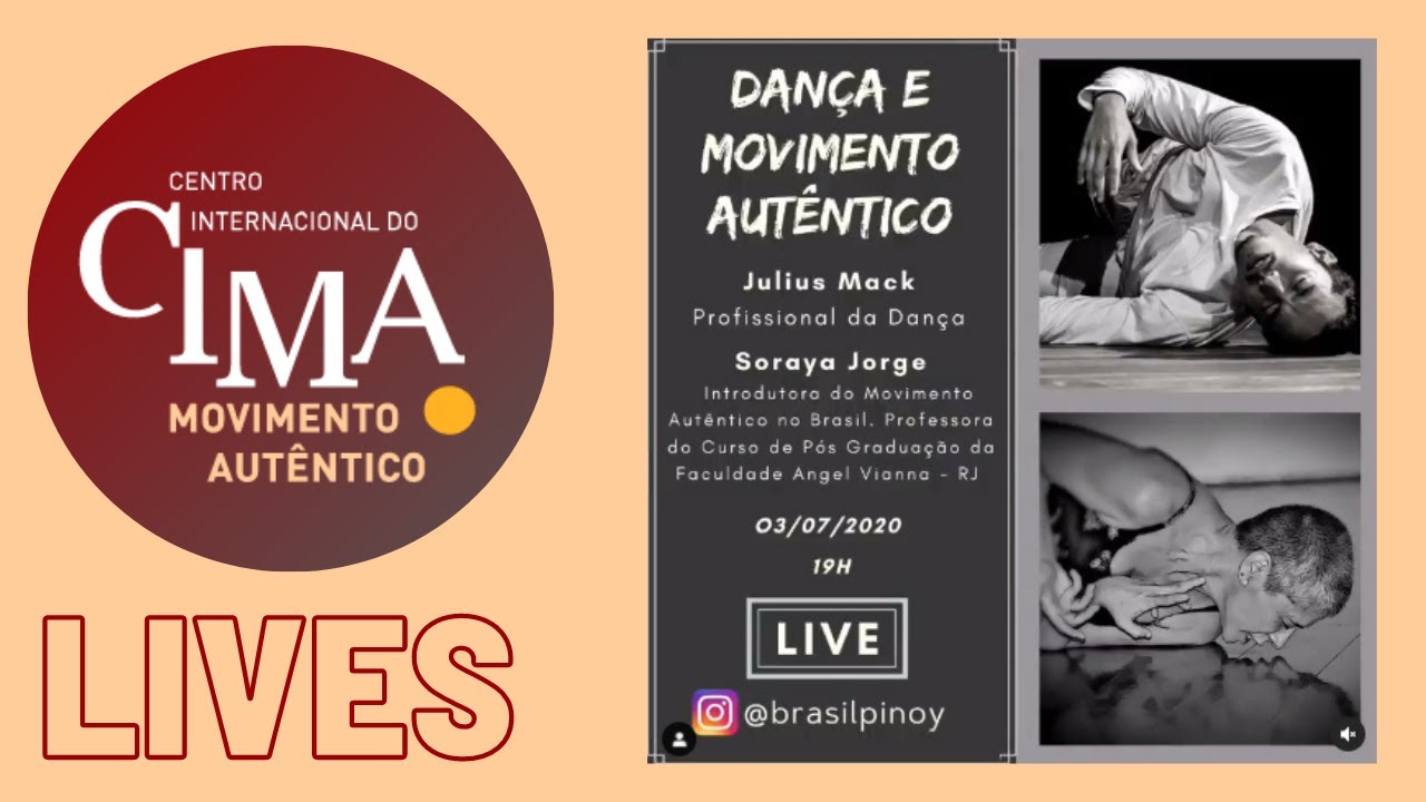 "Dança e Movimento Autêntico"  Soraya Jorge e Julius Mack