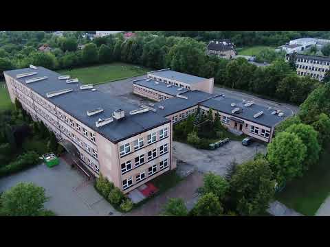Zawiercie z lotu drona - Szkoły Średnie