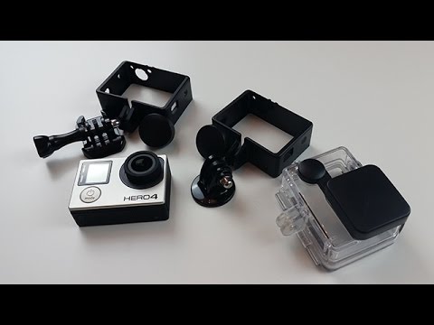Die perfekte Rahmenhalterung für die GoPro Hero 4 3 3+ GoPro Zubehör - Dr. UnboxKing