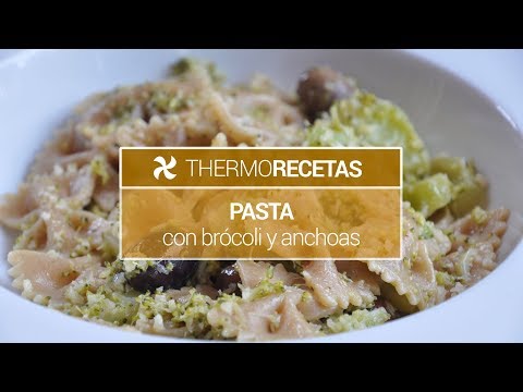 Pasta con brócoli y anchoas