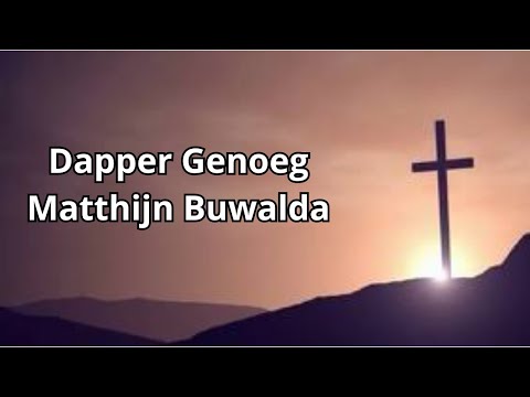 Dapper Genoeg - Matthijn Buwalda