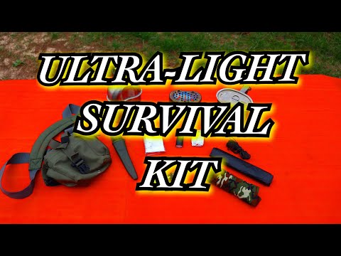 UltraLight MINIMALIST SURVIVAL KIT - Pathfinder Canteen & Emergency Preparedness EDC