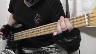 GIVE ME THE PLEASURE～X～イントロのチョッパースローで弾いてみました！cover白蛇　bass　slow