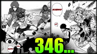 Blue Lock 346 - ISAGI VENCEU? HUGO É FEITO DE PALHAÇO...