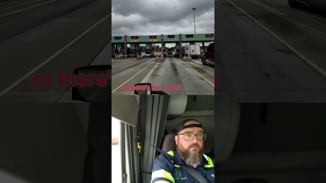 Another Pro border crossing Tip. use ALL lanes #bordercrossing #protip #crossbordertruckin #fastcard