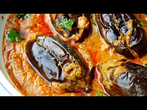 Masala Gutti Vankaya Curry (Simple) | ఆంధ్రా స్పెషల్ గుత్తి వంకాయ కూర | Stuffed Brinjal Curry | #102