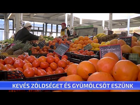 , title : 'Kevés zöldséget és gyümölcsöt eszünk'