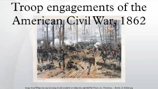 Troop engagements of the American Civil War 1862
