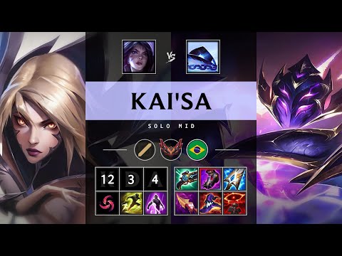 Kai'Sa Mid vs Xerath - BR Grandmaster Patch 25.18