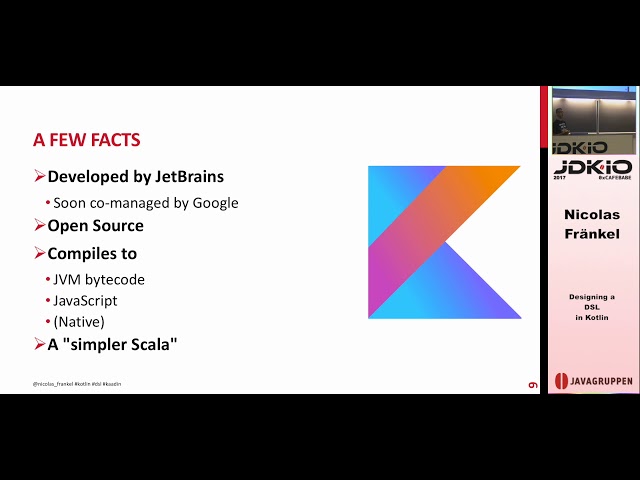 Designing a DSL in Kotlin