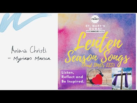 Anima Christi - Myriam Manca