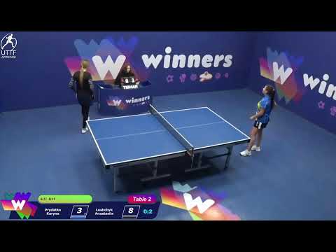 Winners League 27.12.21 Prydatko Karyna - Lushchyk Anastasiia 16:00