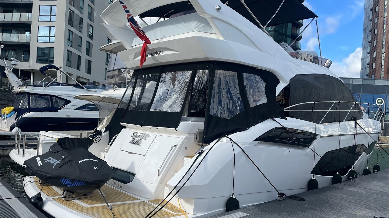 Sunseeker Manhattan 55 Sea Trial and Survey