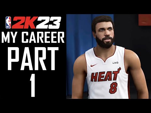 NBA 2K23 - My Career - Part 1 - "Player Creation, NBA Draft, New Rival Drama"