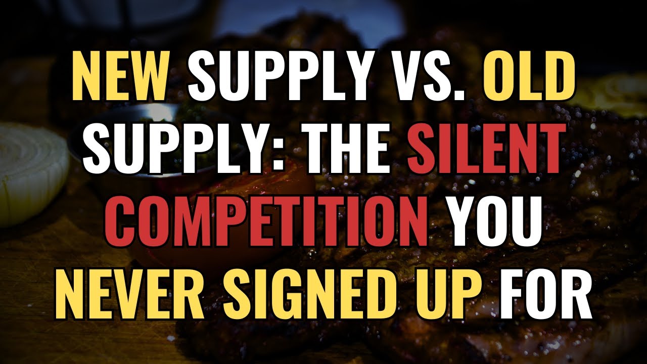 New Supply vs. Old Supply: The Silent Competition You Never Signed Up For | NPD | Narcissism