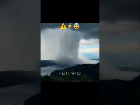 Deadly Cloudburst! ⚠️ Never Stand Under This and Don't Underestimate it