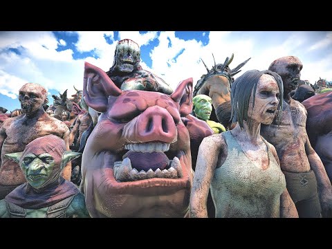 Alliance Of Humans vs Horde Of Evil - UEBS 2