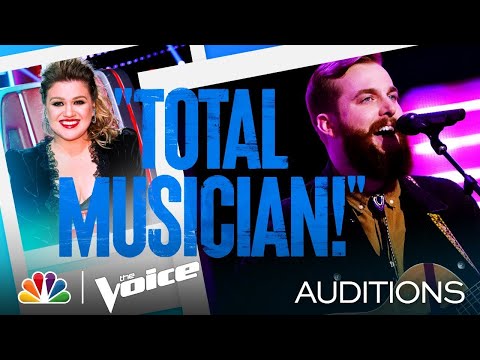 One-Man Band JD Casper Sings The Fray's "How to Save a Life" - The Voice Blind Auditions 2021