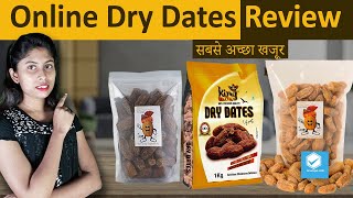 Online Dry Dates Review | Top 10 Best Dry Dates in India | Amazon Dry Fruits Review | Dry Fruits