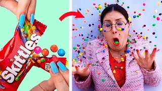 15 пранков и лайфхаков для школы или Как пронести еду в школу?