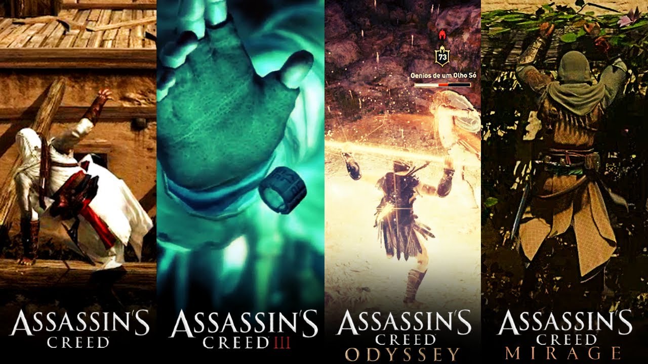 EXPONDO MECÂNICAS SECRETAS DE CADA ASSASSIN'S CREED