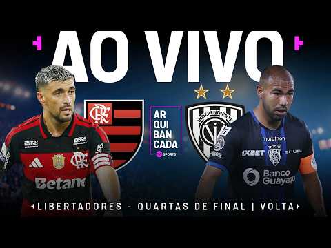 FLAMENGO X INDEPENDIENTE DEL VALLE (PRÉ-JOGO E NARRAÇÃO AO VIVO) | LIBERTADORES 2026