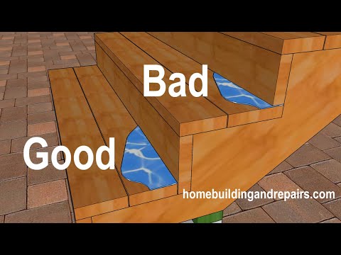 This Simple Riser And Step Installation Tip Could Make Deck Stairs Last Longer