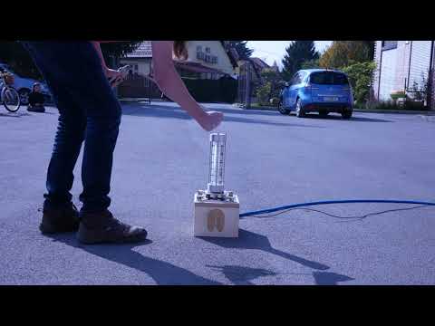 Acrylic Hybrid Rocket Engine Test n1