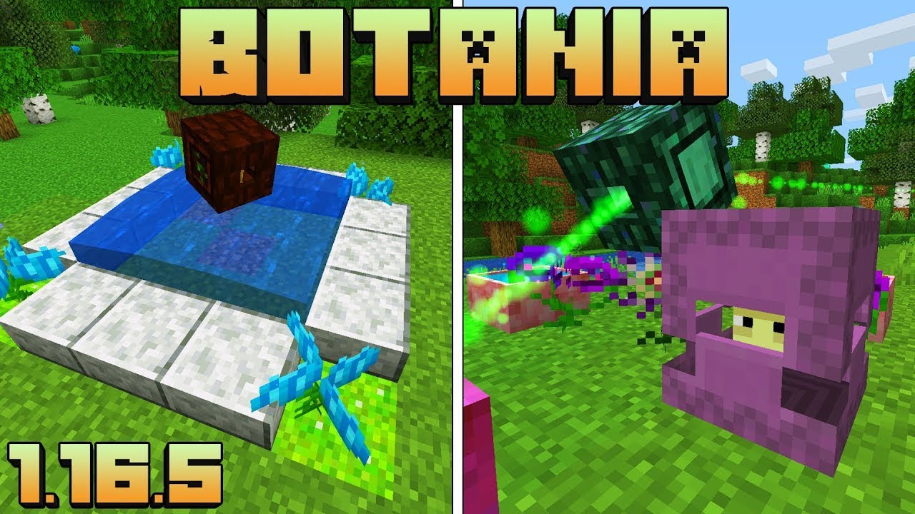 Botania. Generating Flora #6 Tutorial  1.16.5 (minecraft java edition)
