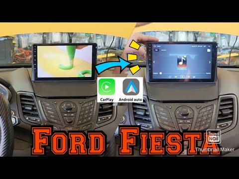 2011 Ford Fiesta How to remove radio Install Apple carplay android auto mirror cast radio install
