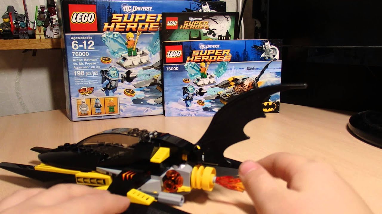 Lego DC Super Heroes Artic Batman and Mr.Freeze: Aquaman on Ice  (Бетмен против мистера Фриза: Аквамен на льду) 76000
