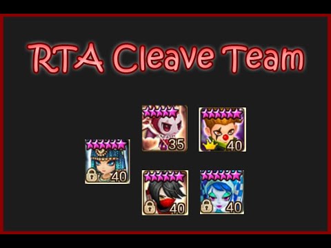 First RTA Experience in Summoners War (Cleave Team)
