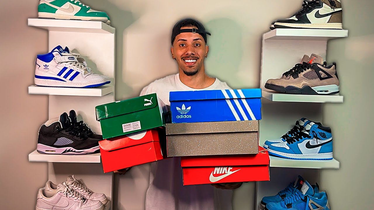 COMPREI TODOS ESSES TÊNIS PRA MINHA COLEÇÃO (Nike, Adidas, Puma) Parte 2