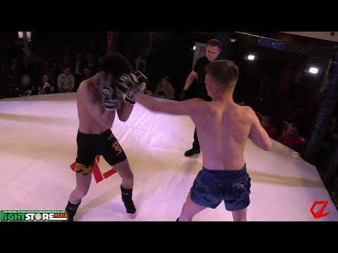 Aaron McGuigan (SANDA MMA) vs Matthew Whyte (Full Power) Super-Lightweight K-1 Title