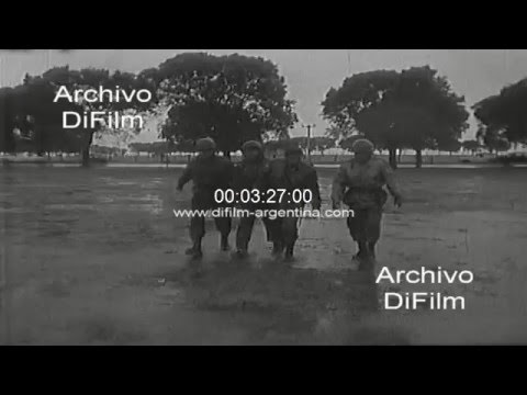 Operativo de defensa antiaerea pasiva en Buenos Aires 1967