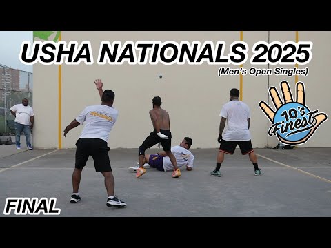 USHA NATIONALS 2025 (Men's 40+ Doubles) | Final: Allan and Paulie VS. Sam Clutch and Andre