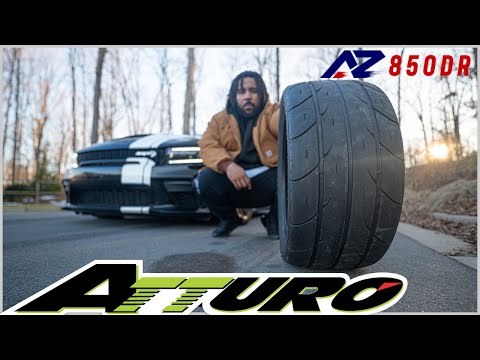 BEST F***ING Drag Radial for 1,000HP Hellcat Charger? | ATTURO AZ850DR