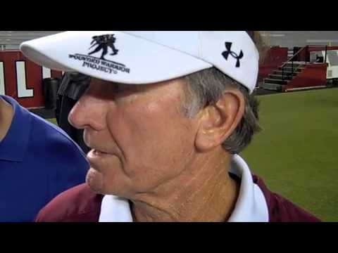 Gamecocks Fall Practice - Steve Spurrier August 12