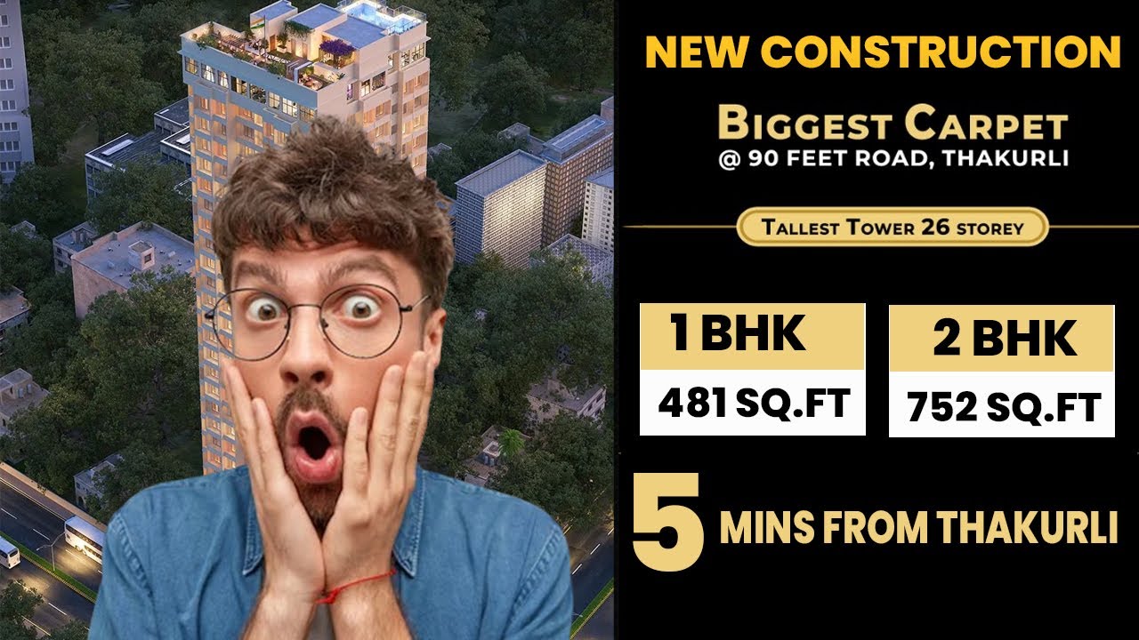 new construction in thakurli near station | Call 9022112222