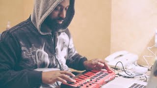 Making A Beat With Live Sax! All About NAMM 2018 - These Beats Aint Free 3.6