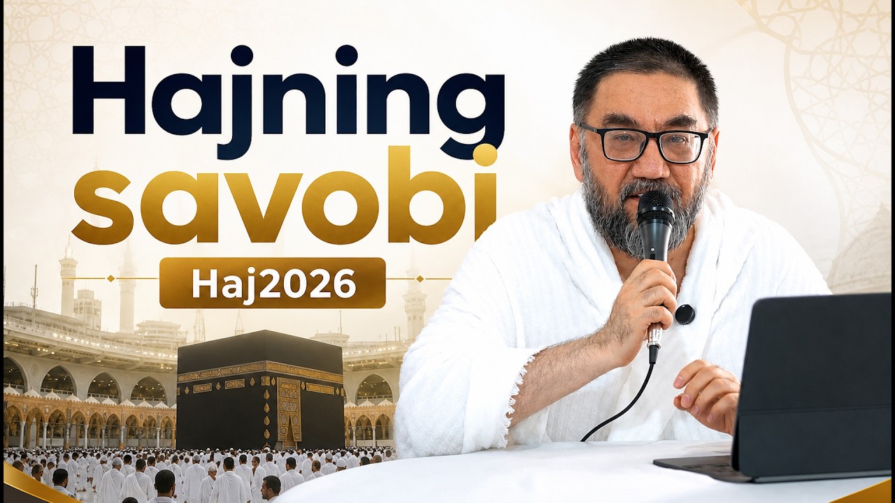Hajning savobi | Shayx Nuriddin Xoliqnazar hazratlari #Haj2026