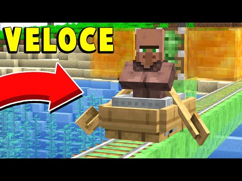 IL MODO PIÙ VELOCE PER MUOVERSI SU MINECRAFT!!