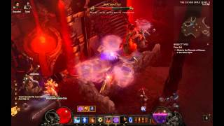 Melee Wizard Critical Mass Windup Build in Act 4 Inferno including Diablo