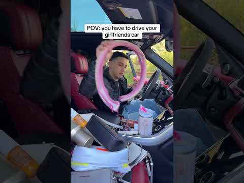 POV: You have to drive your girlfriends car #shorts