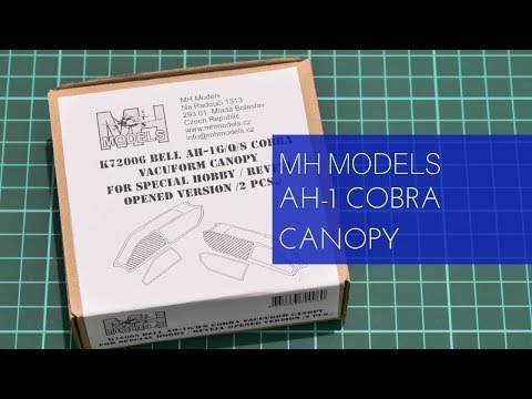 MH Models 1/72 AH-1G/Q/S Cobra Canopy (K72006) Review
