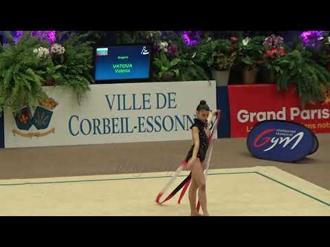 Valeria VATOVA (BUL) ribbon - 2020 Corbeil senior AA