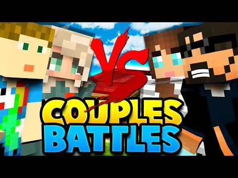 2 GIRLS TAKE ON THE WORLD?! in Minecraft Bed Wars 4v4